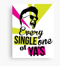 Courteeners Tee Canvas Print