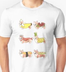 Food Costume Corgi 2 Unisex T-Shirt