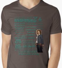River Song Quotes Men's V-Neck T-Shirt