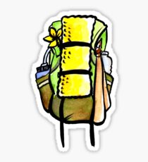 Pegatina Paquete de excursionistas 2