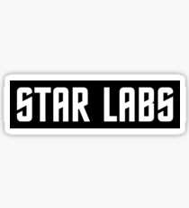 Star Labs - Star Trek Text Sticker