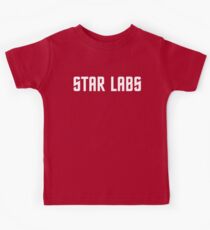 Star Labs - Star Trek Text Kids T-Shirt
