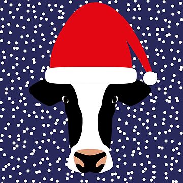 Artwork thumbnail, NDVH Christmas Cow by nikhorne