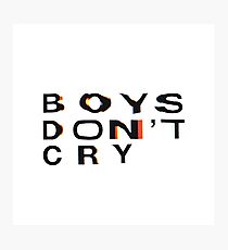 Frank Ocean BOYS DONT CRY Photographic Print