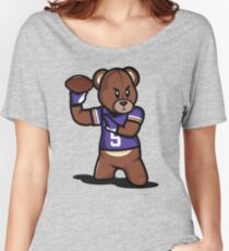 VICTRS - Teddy Football™ Women's Relaxed Fit T-Shirt