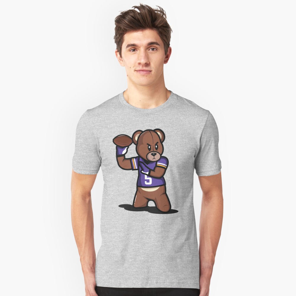 teddy bear football shirt