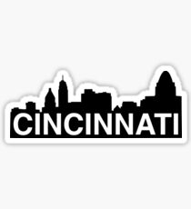 City of Cincinnati, Ohio skyline Sticker