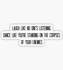 Laugh and Dance Sticker