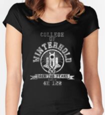 Skyrim - College Of Winterhold - College Jersey Women's Fitted Scoop T-Shirt
