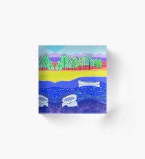 iPad Art - Foreshore Acrylic Block
