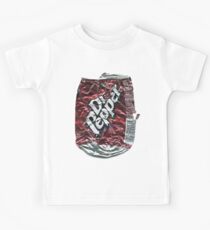 Crushed Dr Pepper Tin Kids Tee
