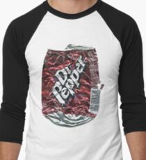 Crushed Dr Pepper Tin Men's Baseball ¾ T-Shirt