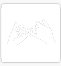 Pinky Promise Sticker Sticker