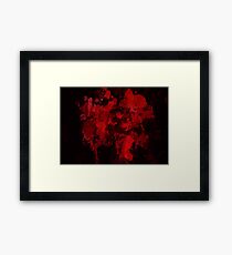 Blood Framed Print