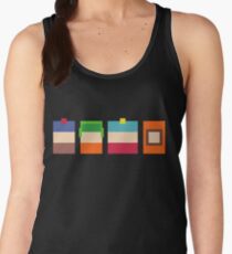 South Park Boys Pixel Art Women's Tank Top