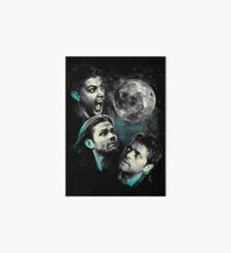 The Mountain Team Free Will Moon - Supernatural Edition Art Board