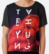 V - Flügel Chiffontop