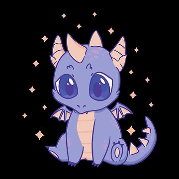cute anime dragon drawing - Clip Art Library