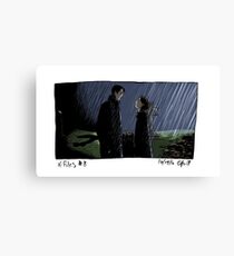 X-Files - Rain Canvas Print