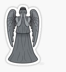 the lonely assassins - Weeping Angels Sticker