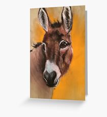 Donkey Greeting Card