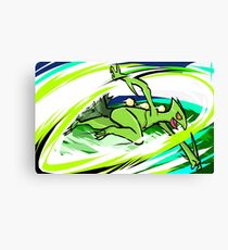Sceptile | Leaf Blade Canvas Print