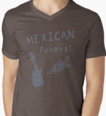 Mexican funeral Men's V-Neck T-Shirt