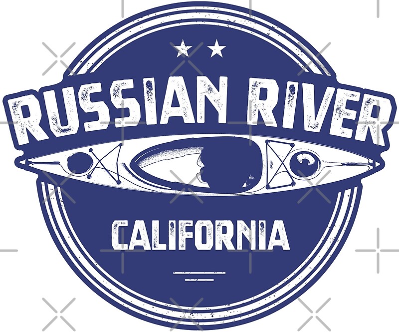 "Russian River California Kayaking" by esskay | Redbubble