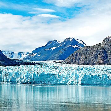 Artwork thumbnail, Alaskan Awesome, Breathtaking Blue Ice Glacier Bay Scenic by DEC02