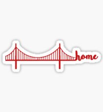 bay area is home Sticker