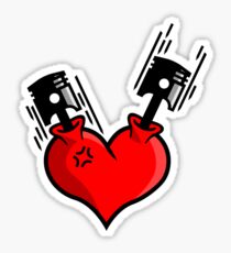 Heart Engine (4) Sticker