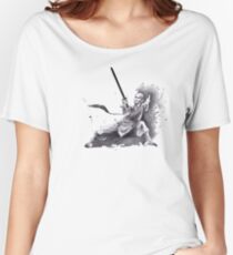 kung fu and tai chi Jian sword Women's Relaxed Fit T-Shirt