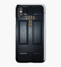 Sherlock 221b Door iPhone Case/Skin
