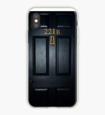 Sherlock 221b Tür iPhone-Hülle & Cover