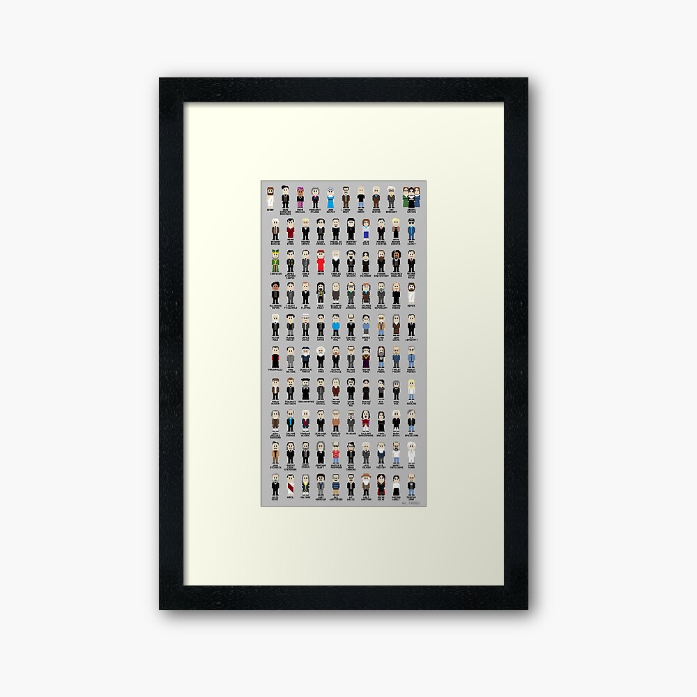 A History Of Authorship Framed Art Print