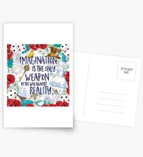 Alice in Wonderland - Imagination Postcards