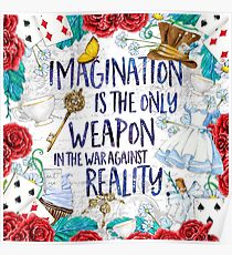 Alice in Wonderland - Imagination Poster