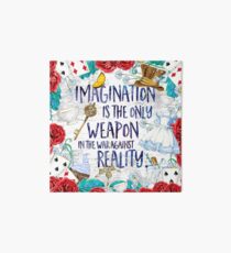 Alice in Wonderland - Imagination Art Board