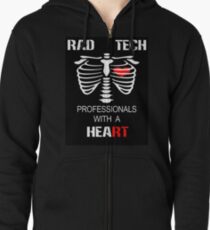 Radiologic Technologist Zipped Hoodie