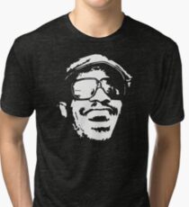 stencil Stevie Wonder Tri-blend T-Shirt