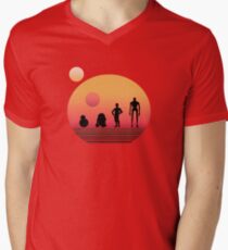 Star Wars Droids Men's V-Neck T-Shirt
