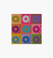Vinyl Record Pop Art 4 Art Board
