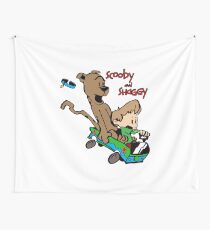 Scooby and Hobbes Wall Tapestry