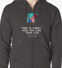 Live Your Life with Craig Sager Zipped Hoodie