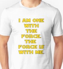 Star Wars Rogue One Quote Chirrut Imwe Donnie Yen The Force Unisex T-Shirt