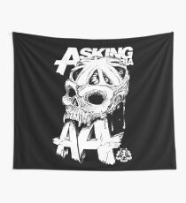 Asking Alexandria England Skull tshirt and hoodie Wall Tapestry