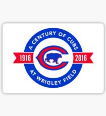 Century at Wrigley Sticker
