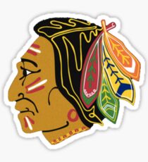 Chicago Blackhawks Winter Classic logo Sticker
