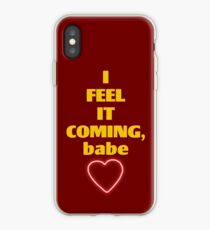 i feel it coming iPhone Case