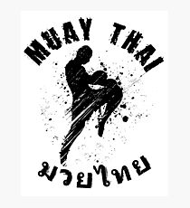Cool Muay Thai Shirt for any nak muay Photographic Print